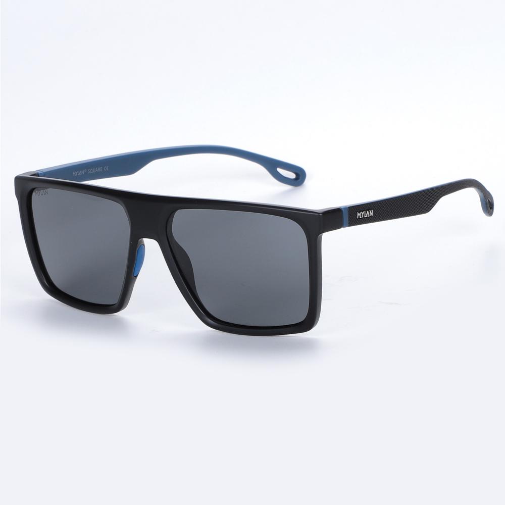 Lente Solar Cuadrado Masculino TR90 – Mylan – Ref. S-ML.QM.TR.110 C1 - 753
