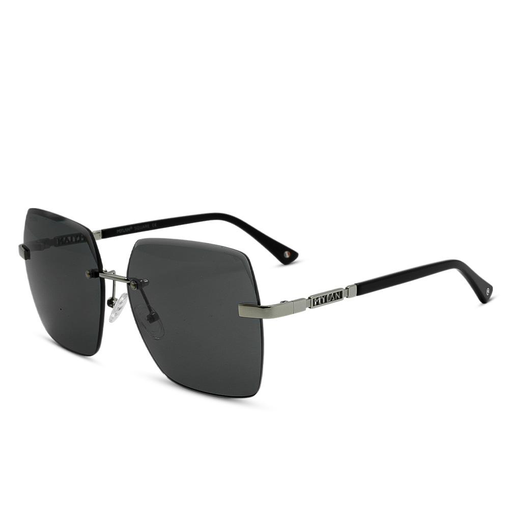 Lente Solar Cuadrado Femenino Metal – Mylan – Ref. S-ML.QF.ME.117 C1 - 744