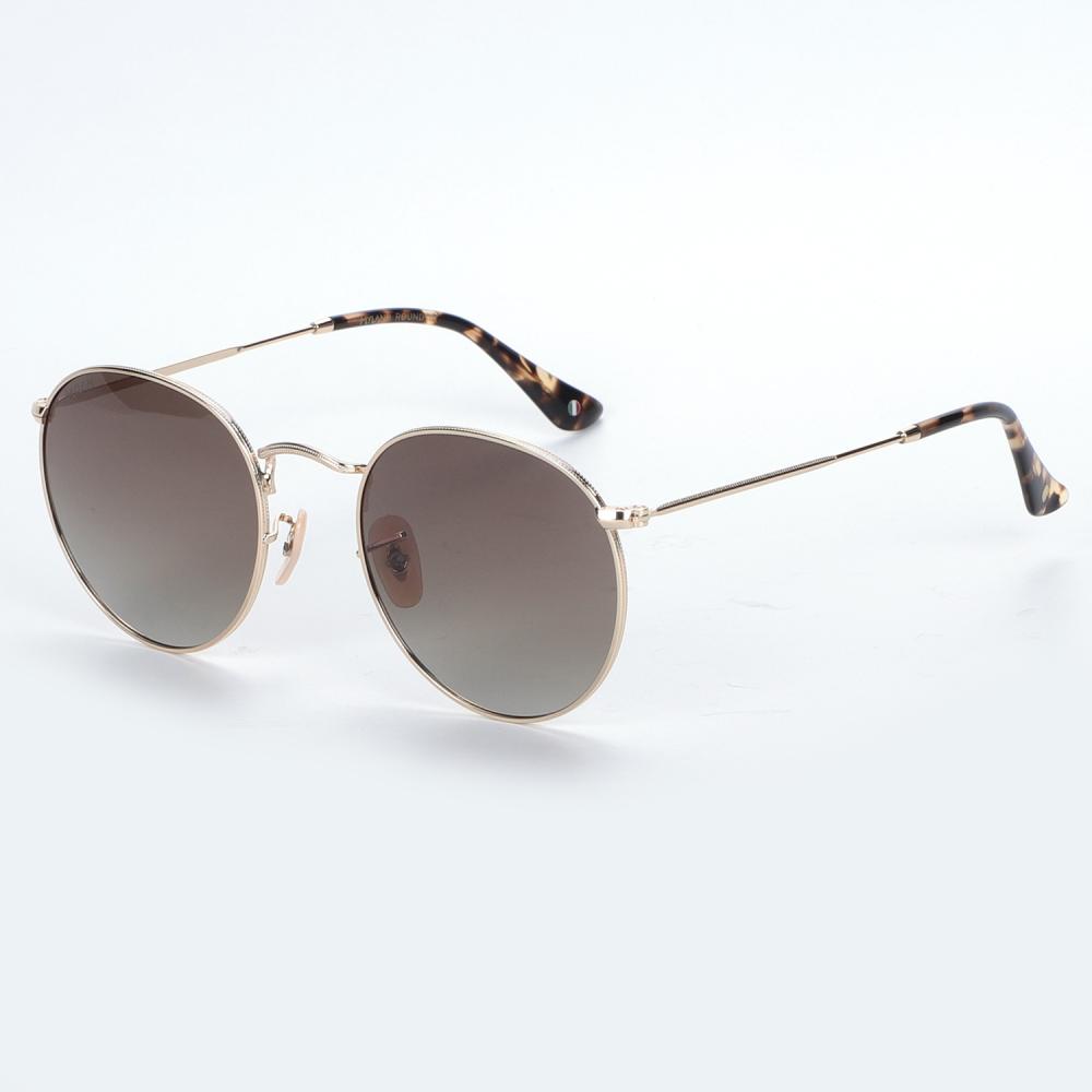 Lente Solar Redondo Metal – Mylan – Ref. S-ML.RE.ME.33 C7 - Vista 1